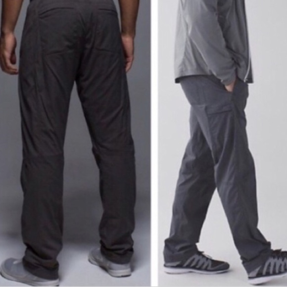 Lululemon seawall trackpant LINED Medium GREY RARE